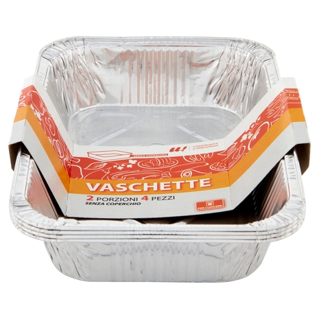 4 Vaschette 2 Porzioni U! Confronta e Risparmia